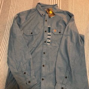 Men’s Carhartt Button Up, long sleeve.